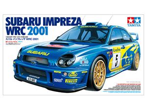 1/24 スバル インプレッサ WRC2001 24240 組み立て式プラモデル