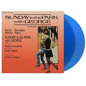 輸入盤 OST / SUNDAY IN THE PARK WITH GEORGE （MUSIC BY STEPHEN SONDHEIM）（TRANSLUCENT BLUE） [2LP]