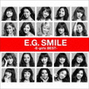 E.G. SMILE -E-GIRLS BEST-詳しい納期他、ご注文時はお支払・送料・返品のページをご確認ください発売日2016/2/10E-girls / E.G. SMILE -E-girls BEST-（2CD＋DVD＋スマプラ）E.G. SMILE -E-GIRLS BEST- ジャンル 邦楽J-POP 関連キーワード E-girlsEXILEのD.N.Aを受け継ぐ、本格的なガールズ・エンタテイメント・プロジェクト”E-girls（イーガールズ）”。Dream、Happiness、Flowarの3構成となっており、総勢19人で活動を行っている。2011年12月にシングル「Celebration!」でデビューし、迫力のあるパフォーマンスやメンバーの親しみやすさ、ファッション、スタイルなど多くの女性からも支持を得ている。シングル「Follow Me」やアルバム「Lesson 1」など数々のヒット作品を生み出している。本作は、E-girls初のベストアルバム。これまでの4年分の「SMILE」をぎゅっと詰め込んだ極上作品。2CD＋DVD＋スマプラ／三方背ケース（初回生産分のみ特典）／同時発売DVD付5枚組商品はRZCD-86025、Blu-ray付商品はRZCD-86027（5枚組）、RZCD-86031（3枚組）、CDのみ商品はRZCD-86033封入特典スペシャルコンテンツ『E.G. MAP 』／スペシャル特典アクセスカード（以上2点、初回生産分のみ特典）収録曲目11.Celebration!(3:57)2.One Two Three(4:04)3.Follow Me(4:07)4.THE NEVER ENDING STORY 〜君に秘密を教えよう〜(3:24)5.CANDY SMILE(4:11)6.ごめんなさいのKissing You(3:42)7.クルクル(3:53)8.Diamond Only(3:48)9.E.G. Anthem -WE ARE VENUS-(3:24)10.おどるポンポコリン(3:21)11.Highschool □ love(3:57)12.Mr.Snowman(3:50)13.Anniversary!!(3:55)14.Dance Dance Dance(3:23)15.Merry × Merry Xmas★(4:32)16.DANCE WITH ME NOW!(4:53)17.出航さ! 〜Sail Out For Someone〜(3:59)21.Highschool □ love （Afrojack Remix）(5:02)2.Dance Dance Dance （Fedde Le Grand Remix）(4:36)3.Mr.Snowman （Kaskade Remix）(3:55)4.DANCE WITH ME NOW! （PKCZ Remix）(4:00)5.E.G. Anthem -WE ARE VENUS- （Apster Remix）(3:54)6.RYDEEN 〜Dance All Night〜 （Oliver Rosa Remix）(4:04)7.RYDEEN 〜Dance All Night〜 （BROKEN HAZE Remix）(3:29)8.Diamond Only （SICK INDIVIDUALS Remix）(4:49)9.ごめんなさいのKissing You （〜Computerluv〜 Far East Movemen(3:57)10.Follow Me （NERVO Remix）(4:29)11.Follow Me （中田ヤスタカ（CAPSULE） Remix）(5:27)12.One Two Three （D-Wayne Remix）(3:57)13.Celebration! （Ravitez Remix）(4:21)31.Celebration!2.One Two Three3.Follow Me4.THE NEVER ENDING STORY 〜君に秘密を教えよう〜5.JUST IN LOVE6.CANDY SMILE7.ごめんなさいのKissing You8.クルクル9.Diamond Only10.RYDEEN 〜Dance All Night〜11.E.G. Anthem -WE ARE VENUS-12.おどるポンポコリン13.Highschool □ love14.Mr.Snowman15.Move It! -Dream ＆ E-girls TIME-16.Anniversary!!17.Dance Dance Dance18.Merry × Merry Xmas★19.DANCE WITH ME NOW!関連商品E-girls CD 種別 CD JAN 4988064860296 収録時間 122分34秒 組枚数 3 製作年 2015 販売元 エイベックス・エンタテインメント登録日2015/11/20