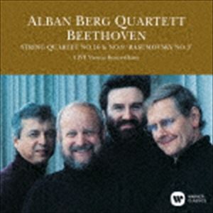 アルバン・ベルク四重奏団 / ベートーヴェン：弦楽四重奏曲 第16番＆第9番「ラズモフスキー第3番」他（1989年ライヴ）（UHQCD） [CD]