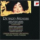 ポップ、グルベローヴァ、マッティラ ティルソン・トーマス／ロンドン響 / R.シュトラウス： 4つの最後..