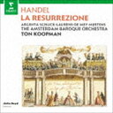 HANDEL： LA RESURREZIONE詳しい納期他、ご注文時はお支払・送料・返品のページをご確認ください発売日2017/6/7トン・コープマン（cond） / ヘンデル：オラトリオ「復活」（全曲）HANDEL： LA RESURREZIONE ジャンル クラシック音楽史 関連キーワード トン・コープマン（cond）アムステルダム・バロック管弦楽団ナンシー・アージェンタ（S）バーバラ・シュリック（S）ギュメット・ロランス（MS）ギ・ド・メ（T）クラウス・メルテンス（B）1708年、ローマのルスポーリ候のポネルリ宮で、コレッリの指揮によって上演されたヘンデル若き日の、キリストの“地獄の征服”の事蹟を扱ったオラトリオ。コープマンの演奏は、劇的さと若々しい生命感にあふれたもの。　　（C）RS録音年：1990年9月／収録場所：ユトレヒト、旧カトリック“マリア・ミノール”教会収録内容disc1　オラトリオ「復活」 HWV47 第1部 ソナタ　他　全25曲disc2　オラトリオ「復活」 HWV47 第2部 導入部　他　全26曲封入特典解説歌詞対訳付 種別 CD JAN 4943674260331 収録時間 116分15秒 組枚数 2 製作年 2017 販売元 ソニー・ミュージックソリューションズ登録日2017/03/31