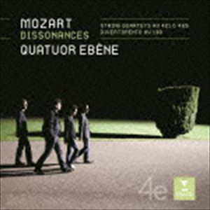 MOZART： STRING QUARTETS KV 421 - 138 - 465詳しい納期他、ご注文時はお支払・送料・返品のページをご確認ください発売日2015/10/21エベーヌ弦楽四重奏団 / モーツァルト：弦楽四重奏曲第15番、第19番、ディヴェルティメントK138（来日記念盤）MOZART： STRING QUARTETS KV 421 - 138 - 465 ジャンル クラシック室内楽曲 関連キーワード エベーヌ弦楽四重奏団国境も、音楽のジャンルもボーダーレスな活動を続けるフランスを代表するクァルテット、エベーヌ弦楽四重奏団による2011年作品。モーツァルトの弦楽四重奏曲第15番、第19番、ディヴェルティメントを収録。　（C）RS来日記念盤／2011年作品封入特典解説付収録曲目11.弦楽四重奏曲 第15番 ニ短調 K421 第1楽章：アレグロ・モデラート(8:05)2.弦楽四重奏曲 第15番 ニ短調 K421 第2楽章：アンダンテ(6:09)3.弦楽四重奏曲 第15番 ニ短調 K421 第3楽章：メヌエット＆トリオ.アレグレット(4:05)4.弦楽四重奏曲 第15番 ニ短調 K421 第4楽章：アレグレット・マ・ノン・トロッポ(8:35)5.ディヴェルティメント ヘ長調 K138 第1楽章：アレグロ(3:53)6.ディヴェルティメント ヘ長調 K138 第2楽章：アンダンテ(5:00)7.ディヴェルティメント ヘ長調 K138 第3楽章：プレスト(2:24)8.弦楽四重奏曲 第19番 ハ長調 K465 「不協和音」 第1楽章：アダージョ-アレグロ(11:33)9.弦楽四重奏曲 第19番 ハ長調 K465 「不協和音」 第2楽章：アンダンテ・カンタービレ(8:14)10.弦楽四重奏曲 第19番 ハ長調 K465 「不協和音」 第3楽章：メヌエット＆トリオ.アレグロ(5:08)11.弦楽四重奏曲 第19番 ハ長調 K465 「不協和音」 第4楽章：アレグロ・モルト(7:55) 種別 CD JAN 4943674220342 収録時間 71分05秒 組枚数 1 製作年 2015 販売元 ソニー・ミュージックソリューションズ登録日2015/07/31