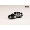 1/64 MITSUBISHI LANCER EvolutionVII GSR RALLIART アメジストブラックパール HJ642054ABK 完成品ミニカ...