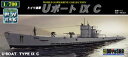 世界の潜水艦No.7 1/700 ドイツ海軍 Uボート IXC 組み立て式プラモデル