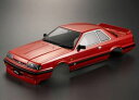 1/10 日産スカイライン R31 レッド 塗装済みボディ 48677 RCパーツ