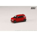 1/64 SUZUKI ALTO TURBO RS HA36S ピュアレッド HJ642070AR 完成品ミニカー