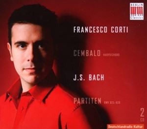 輸入盤 FRANCESCO CORTI / J.S.BACH ： PARTITAS 2CD