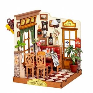 DIYミニチュアハウス Champs-Elysees Bistro DS053 DIYキット
