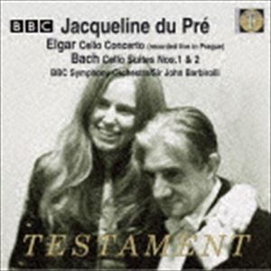 ジャクリーヌ・デュ・プレ（vc） / エルガー：チェロ協奏曲、バッハ：無伴奏チェロ組曲第1・2番 [CD]