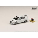 1/64 MITSUBISHI LANCER EvolutionIX GSR エンジンディスプレイモデル付き ホワイトソリッド HJ645054W 完成品ミニカ...