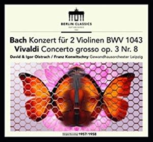 A DAVID OISTRACH  IGOR OISTRACH / J.S.BACH F CONCERTO 2 VIOLINS [CD]