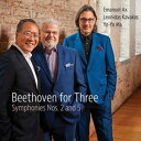 輸入盤 YO-YO MA ／ LEONIDAS KAVAKOS ／ EMANUEL AX / BEETHOVEN FOR THREE CD