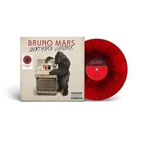 輸入盤 BRUNO MARS / UNORTHODOX JUKEBOX （RED WITH BLACK SPLATTER） （COLORED） LP