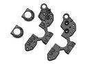 D6アイドラー用リアバルクヘッド SAK-D626B RCパーツ
