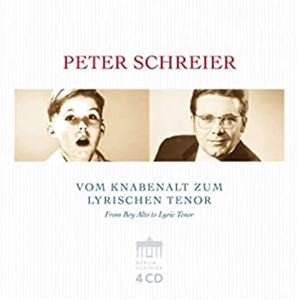 輸入盤 PETER SCHREIER / FROM BOY ALTO TO LYRIC TENOR [4CD]