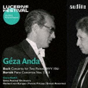 ゲザ・アンダ（p） / J.S.バッハ：2台のチェンバロのための協奏曲第2番、バルトーク：ピアノ協奏曲第2..