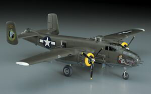 1/72 アメリカ軍 B-25J ミッチェル E16 組み立て式プラモデル