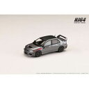 1/64 MITSUBISHI LANCER EvolutionIX GSR JDM エンジン付 パープリッシュグレーマイカ HJ647054CMP 完成品ミニ...