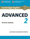 Cambridge English Advanced 2 Student’s Book without answers