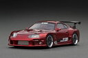 1/43 TOYOTA TOP SECRET GT300 Supra (JZA80) Red Metallic IG2949 完成品ミニカー