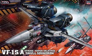 Macross - 1/48 VF-1S/A ストライク/スーパーバルキリー スカル小隊 [超時空要塞マクロス] MC03 組み立て式プラモデル