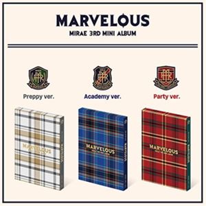 3RD MINI ALBUM ： MARVELOUS詳しい納期他、ご注文時はお支払・送料・返品のページをご確認ください発売日2022/1/13MIRAE / 3RD MINI ALBUM ： MARVELOUSミレ / 3RDミニ・アルバム ： マーベラス ジャンル 洋楽アジアンポップス 関連キーワード ミレMIRAE2021年デビューの7人組ボーイズグループ、MIRAE（ミレ／未来少年）の3集ミニアルバム!※バージョン3種あり（Preppy ver. ／ Academy ver. ／ Party VER）、ランダム出荷関連商品K-POP 輸入盤 一覧はコチラ 種別 CD 【輸入盤】 JAN 8804775250545登録日2022/01/05