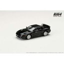 1/64 MITSUBISHI GTO ツインターボ グラストップ トスカナブラックパール HJ643065BK 完成品ミニカー