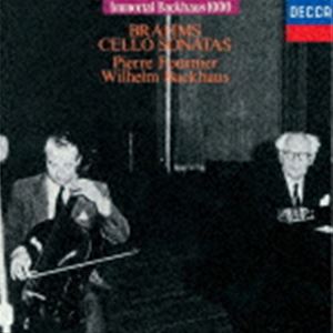 フルニエ ピエール バックハウス ビルヘルム ブラームス チェロ ソナタダイ1 2バン詳しい納期他、ご注文時はお支払・送料・返品のページをご確認ください発売日2022/11/16フルニエ バックハウス（vc／p） / 不滅のバックハウス1000：：ブラームス：チェロ・ソナタ第1・2番（限定盤） ※再発売ブラームス チェロ ソナタダイ1 2バン ジャンル クラシック器楽曲 関連キーワード フルニエ バックハウス（vc／p）｀鍵盤の獅子王｀の異名を持つ、ピアニスト／ヴィルヘルム・バックハウス演奏による｀不滅のバックハウス1000｀シリーズ。1955年録音盤。　（C）RS限定盤／初回発売日：2004年3月24日／録音年：1955年5月／オリジナル発売日：1997年9月10日収録曲目11.チェロ・ソナタ集 チェロ・ソナタ 第1番 ホ短調 作品38 第1楽章：Allegro non tro(9:56)2.チェロ・ソナタ集 チェロ・ソナタ 第1番 ホ短調 作品38 第2楽章：Allegretto quas(5:12)3.チェロ・ソナタ集 チェロ・ソナタ 第1番 ホ短調 作品38 第3楽章：Allegro ＜モノラル録音(6:26)4.チェロ・ソナタ集 チェロ・ソナタ 第2番 ヘ長調 作品99 第1楽章：Allegro vivace (6:43)5.チェロ・ソナタ集 チェロ・ソナタ 第2番 ヘ長調 作品99 第2楽章：Adagio affettuo(6:10)6.チェロ・ソナタ集 チェロ・ソナタ 第2番 ヘ長調 作品99 第3楽章：Allegro passion(6:06)7.チェロ・ソナタ集 チェロ・ソナタ 第2番 ヘ長調 作品99 第4楽章：Allegro molto ＜(4:01) 種別 CD JAN 4988005359551 収録時間 44分34秒 組枚数 1 製作年 2004 販売元 ユニバーサル ミュージック登録日2007/10/16