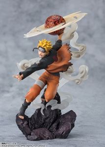 フィギュアーツZERO ［超激戦］ NARUTO-ナルト- うずまきナルト-仙法・熔遁螺旋手裏剣-  ...