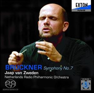 Composer: Ta Line - ヤープ・ヴァン・ズヴェーデン／オランダ放送フィルハーモニー管弦楽団 / ブルックナー： 交響曲 第7番 [CD]