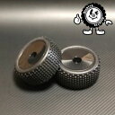 <ハリカン君>1/10二駆バギーブロックタイヤ (リヤ用/接着済/インナー入) HKB-01R RCパーツ