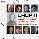 CHOPIN： FAVOURITE PIECES詳しい納期他、ご注文時はお支払・送料・返品のページをご確認ください発売日2010/2/24関連キーワード：SICC-1332/3（クラシック） / ザ・ベスト・オブ・ショパンCHOPIN： FAVOURITE PIECES ジャンル クラシック器楽曲 関連キーワード （クラシック）ジャン＝マルク・ルイサダ（p）アルトゥール・ルービンシュタイン（p）アレクサンダー・ブライロフスキー（p）フー・ツォン（p）ヨーヨー・マ（vc）パメラ・フランク（vn）エマニュエル・アックス（p）ルービンシュタイン、キーシン、ルイサダ、ギレリス、クライバーン、アックス等々、名門2大レーベルの総力を集結した、綺羅星のごときショパン・ピアニストたちによるショパンの名曲・名演テンコ盛りのコンピレーション・アルバム。　（C）RSショパン生誕200年記念／日本独自企画／録音年：1946年-1999年／収録場所：スイス、ニューヨーク、ヨーロッパ、ロンドン、ボストン、フィラデルフィア、フライブルク、ローマ、ハリウッド、東京収録曲目11.練習曲第3番 ホ長調 作品10-3 「別れの曲」(4:41)2.バラード第4番 ヘ短調 作品52(10:44)3.子守歌 変ニ長調 作品57(4:17)4.ワルツ第10番 ロ短調 作品69-2(3:47)5.スケルツォ第3番 嬰ハ短調 作品39(7:18)6.夜想曲第1番 変ロ短調 作品9-1(4:59)7.ピアノ三重奏曲 ト短調 作品8〜第3楽章：アダージョ・ソステヌート(5:37)8.マズルカ第17番 変ロ短調 作品24-4(5:10)9.ピアノ協奏曲第1番 ホ短調 作品11〜第2楽章：ロマンツェ（ラルゲット）(10:08)10.前奏曲第15番 変ニ長調 作品28-15 「雨だれ」(5:37)11.幻想ポロネーズ 変イ長調 作品61(13:20)21.バラード第1番 ト短調 作品23(9:22)2.ワルツ第1番 変ホ長調 作品18 「華麗なる大円舞曲」(5:42)3.夜想曲第17番 ロ長調 作品62-1(6:06)4.舟歌 嬰ヘ長調 作品60(9:11)5.ピアノ協奏曲第2番 ヘ短調 作品21〜第2楽章：ラルゲット(9:18)6.幻想即興曲 嬰ハ短調 作品66(5:13)7.ワルツ第6番 変ニ長調 作品64-1 「小犬のワルツ」(1:54)8.ポロネーズ第6番 変イ長調 作品53 「英雄ポロネーズ」(7:10)9.ポロネーズ第5番 嬰ヘ短調 作品44(11:14)10.ワルツ第7番嬰ハ短調 作品64-2(3:22)11.練習曲第12番 ハ短調 作品10-2 「革命」(2:46) 種別 CD JAN 4547366052572 収録時間 146分56秒 組枚数 2 製作年 2009 販売元 ソニー・ミュージックソリューションズ登録日2009/12/29