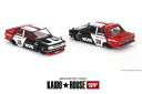 1/64 Datsun Street KAIDO 510 Racing V1(左ハンドル) KHMG102 完成品ミニカー