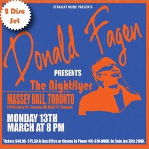 THE NIGHTFLYER詳しい納期他、ご注文時はお支払・送料・返品のページをご確認ください発売日2022/2/16関連キーワード：VSCD-4191/2ドナルド・フェイゲン・バンド / ザ・ナイトフライヤー - ライヴ・アット・マッシー・ホール、トロント、カナダ2006THE NIGHTFLYER ジャンル 洋楽ロック 関連キーワード ドナルド・フェイゲン・バンド※こちらの商品はインディーズ盤のため、在庫確認にお時間を頂く場合がございます。封入特典解説付収録曲目11.Green Flower Street(4:04)2.The Nightfly(7:48)3.New Frontier(5:40)4.Brite Nitegown(7:35)5.Band Introduction(2:16)6.Snowbound(7:40)7.Home at Last(7:16)8.Black Cow(6:16)9.What Can I Do(6:52)10.The Goodbye Look(8:16)11.Countermoon(5:14)21.Misery and the Blues(8:29)2.Mary Shut the Garden Door(6:54)3.IGY(6:33)4.FM(5:46)5.Pretzel Logic(6:43)6.Viva Viva Rock ’N’ Rol(2:45)関連商品ドナルド・フェイゲン CD 種別 CD JAN 4540399263588 収録時間 106分16秒 組枚数 2 製作年 2021 販売元 ヴィヴィド・サウンド・コーポレーション登録日2021/12/27