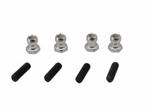 アルミピロボール4.8mm 25759 RCパーツ