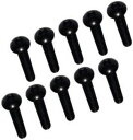 M3×15mm 六角ボタンヘッドスクリュー(10個入り) TS-SBS315 RCパーツ