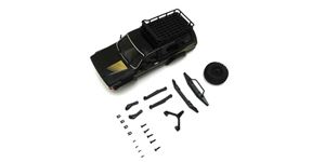 MX-01 トヨタ 4ランナー (ハイラックスサーフ) アクセサリーパーツ付 ブラック MXB11BK RCパーツ