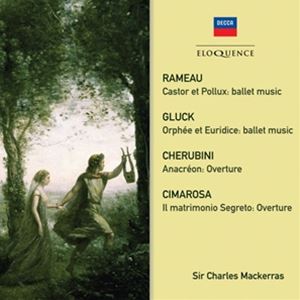 輸入盤 CHARLES MACKERRAS / RAMEAU GLUCK ： ORCHESTRAL WORKS 