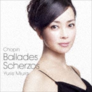 CHOPIN： BALLADES ＆ SCHERZOS詳しい納期他、ご注文時はお支払・送料・返品のページをご確認ください発売日2018/5/16関連キーワード：AVCL-25964/5三浦友理枝（p） / ショパン：バラード＆スケルツォCHOPIN： BALLADES ＆ SCHERZOS ジャンル クラシック器楽曲 関連キーワード 三浦友理枝（p）深い“読み”と確かな技術で定評のある三浦友理枝のショパン。エチュード集やプレリュード集のアルバムは高い評価を受けました。6枚目のソロ・アルバムとして選んだのは数年越しの企画というショパンの「バラード」と「スケルツォ」。いずれもショパンの若い頃から晩年にわたって書かれた作品群で、通して聴けば彼の人生の深化をたどる旅のようです。万全の準備で臨んだ4日間のセッション録音によって、作品のすべての音を息づかせる圧巻の演奏が誕生しました。　（C）RS録音年：2018年2月19日〜22日／収録場所：稲城市立iプラザ収録曲目11.バラード 第1番 ト短調 作品23(10:07)2.バラード 第2番 ヘ長調 作品38(8:15)3.バラード 第3番 変イ長調 作品47(7:55)4.バラード 第4番 ヘ短調 作品52(12:29)21.スケルツォ 第1番 ロ短調 作品20(11:00)2.スケルツォ 第2番 変ロ短調 作品31(11:21)3.スケルツォ 第3番 嬰ハ短調 作品39(7:54)4.スケルツォ 第4番 ホ長調 作品54(12:04) 種別 CD JAN 4988064259649 収録時間 81分09秒 組枚数 2 製作年 2018 販売元 エイベックス・ミュージック・クリエイティヴ登録日2018/03/29