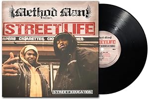 輸入盤 METHOD MAN PRESENTS STREET LIFE / STREET EDUCATION -20TH ANNIVERSARY EDITION- （BLACK） [LP]