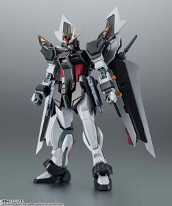 ROBOT魂 ＜SIDE MS＞ GAT-X105E＋AQM／E-X09S ストライクノワールガンダム ver. A.N.I.M.E. 塗装済み可動フィギュア