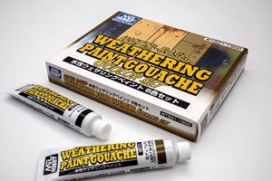 水性ウェザリングペイント 6色セット
