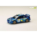 1/43 SUBARU IMPREZA MONTE CARLO 1997 #4 ウィナー P.リアッティ/F.ポンス HJR431001B 完成品ミニカー