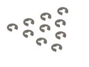 E-クリップ 2.5mm(内径)×6mm(外径)×0.4mm(厚み)10枚 3RAC-ER2506 RCパーツ