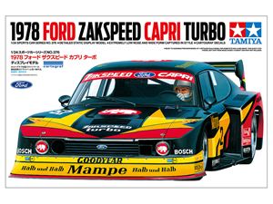 1/24 1978 Ford ザクスピード カプリ ターボ 24376 組み立て式プラモデル