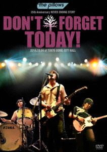 the pillowsthe pillows 25th Anniversary NEVER ENDING STORYDONT FORGET TODAY!2014.10.04 at TOKYO DOME CITY HALL [DVD]