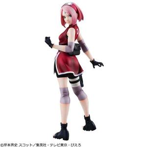NARUTOギャルズ NARUTO-ナルト- 疾風伝 春野サクラ Ver.2 彩色済み完成品フィギュ ...
