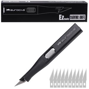 EZ-tools カービングナイフ 替刃10枚付 ブラック Ezck-black プラモデルツール