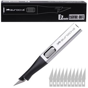 EZ-tools カービングナイフ 替刃10枚付 シルバー Ezck-silver プラモデルツール